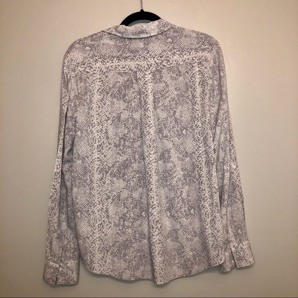 Joie Soft Anabella Snakeskin Top - Picture 4 of 7